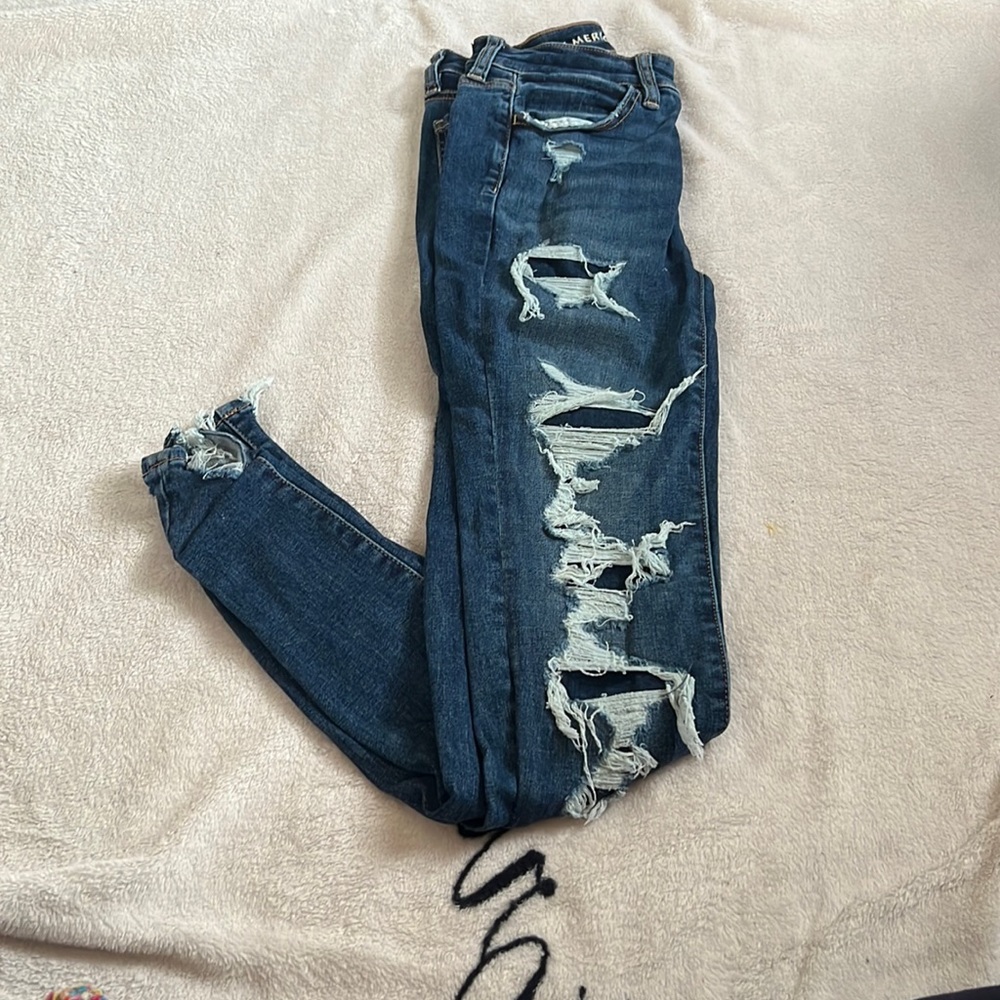 american eagle dark jeans